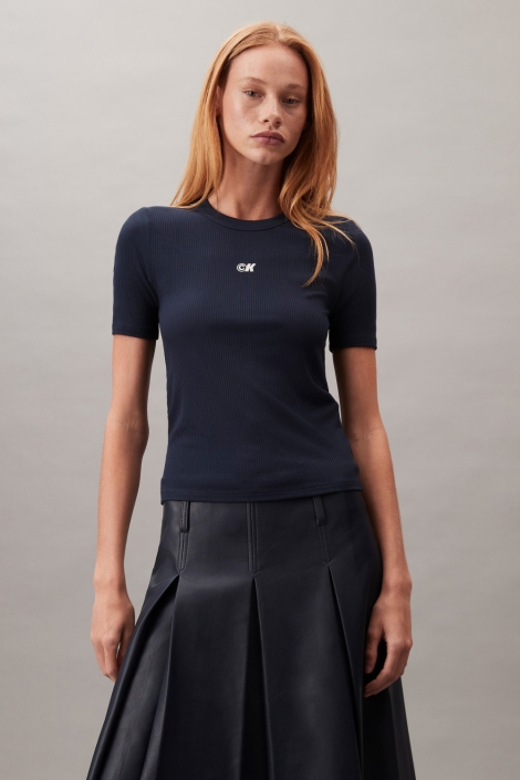 Calvin Klein modal rib tee
